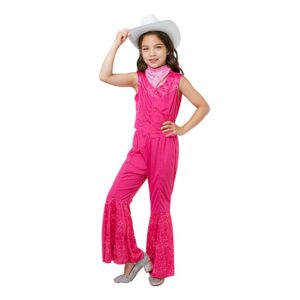 Costume Cowgirl Pink Child Small Ea