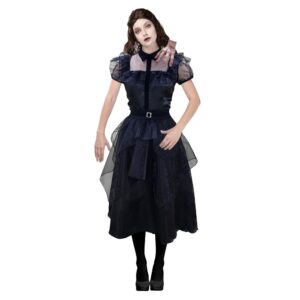 Costume Miss Adams Raven Dress Adult Small Ea