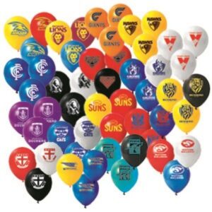 AFL All Team Balloons Pk 25