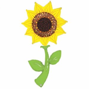 Balloon Foil SuperShape Sunflower 1.5m Ea