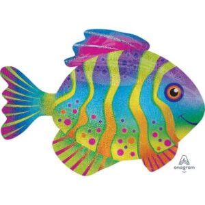 Balloon Foil SuperShape Tropical Fish 83cm Ea