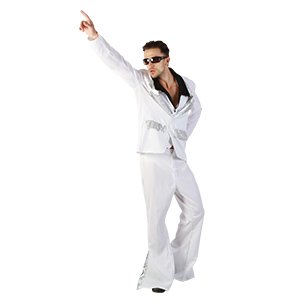 Costume Disco Fever Man Adult Large Ea