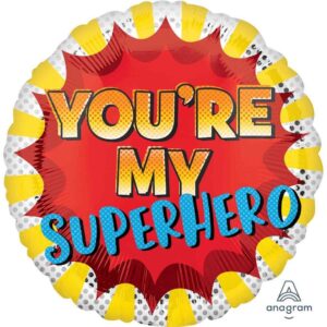 Balloon Foil 45cm You’re My Superhero Ea