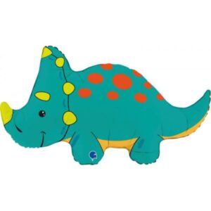 Balloon Foil SuperShape Triceratops 90cm Ea