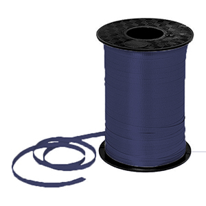 Curl Navy Blue Ribbon 450m Ea