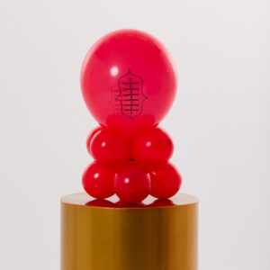 Cluster Occasion Printed Balloon Centerpiece Ea