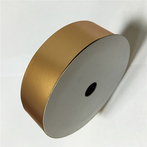 Matt Metallic Ribbon 2.3cm Rust 10m Ea LIMITED STOCK