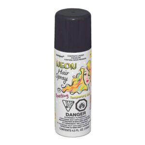 Hair Spray Neon Black 133ml Ea
