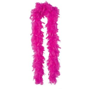 Feather Boa Hot Pink Ea