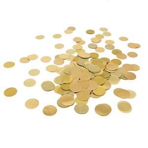 Confetti Paper 15g Metallic Gold ea