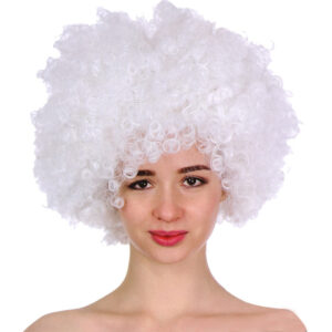 Wig Afro White ea
