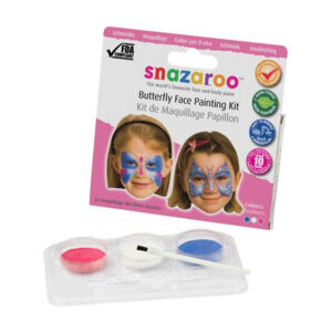 Face & Body Paint 40ml Butterflies Set Pk 6
