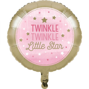 Balloon Foil 45cm One Little Star Girl ea