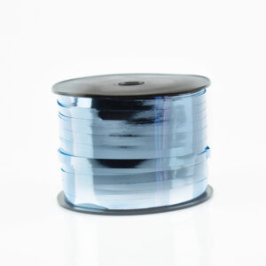Curl Metallic Light Blue Ribbon 250m Ea