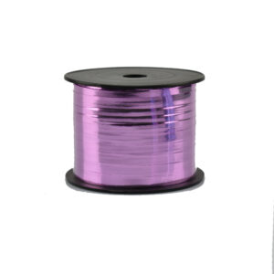 Curl Metallic Light Pink Ribbon 250m Ea