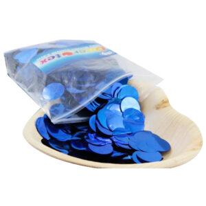 Balloon Confetti 250g Blue 2.3cm ea