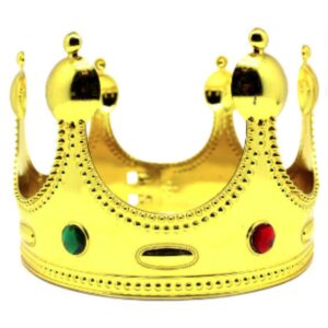 Hat Crown Jewel Gold Ea
