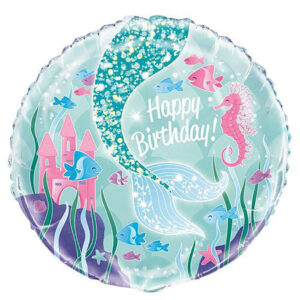 Balloon Foil 45cm Mermaid Ea