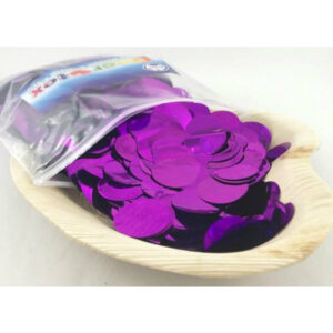 Balloon Confetti 250g Purple 2.3cm ea