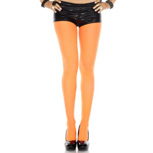 Tights Opaque Neon Orange Ea