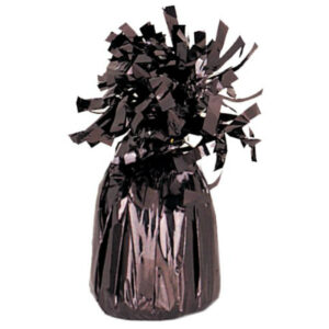 Balloon Weight Foil Jumbo Black Ea