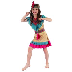 Costume Indian Girl Medium Ea