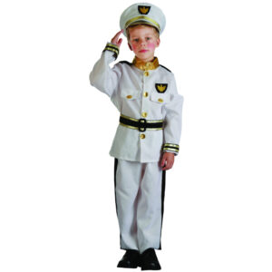 Costume Naval Captain Child Medium Ea