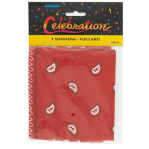 Bandana Red Paisley Ea