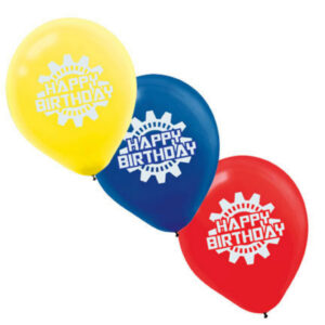 Transformers Latex Balloon 28cm Pk 6 LIMITED STOCK