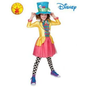 Costume Mad Hatter Girl Deluxe Child Medium Ea