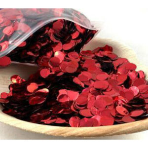 Balloon Confetti 250g Red 1cm ea