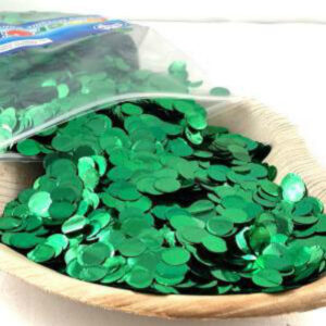 Balloon Confetti 250g Green 1cm ea