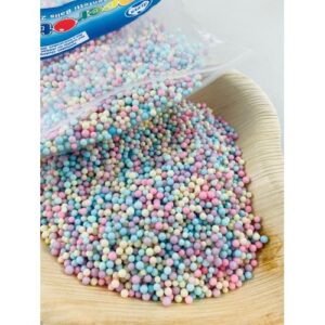 Balloon Confetti Balls 9g Assorted Pastel 2-4mm ea