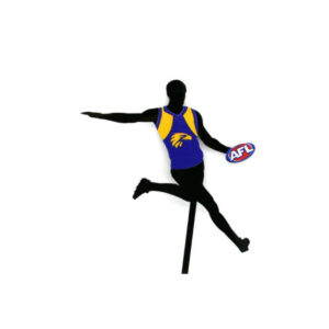 West Coast Cake Topper Acrylic 18cm Ea COLLECTORS EDITION