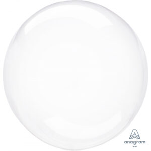 Balloon PVC Crystal Clearz Clear 45cm-56cm Ea