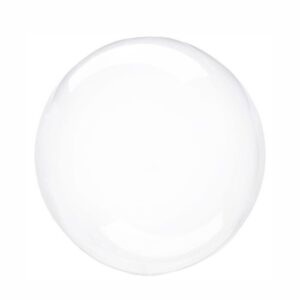 Balloon PVC Bobo Clear 45cm Pk 5