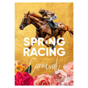 Spring Racing Floral Poster 594x 841mm Ea