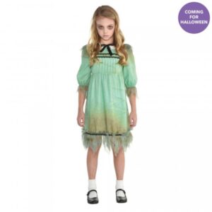 Costume Creepy Girl Teen Small Ea