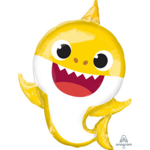 Balloon Foil SuperShape Baby Shark 78cm x 63cm Ea