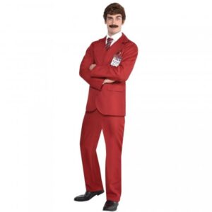Costume Ron Burgundy Adult Standard Ea