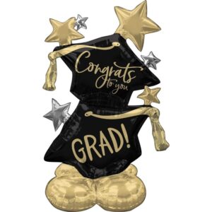 Balloon Foil AirLoonz Congrats Grad 1.2m Ea