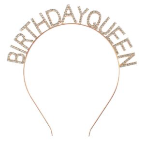 Tiara Birthday Queen Rose Gold Ea