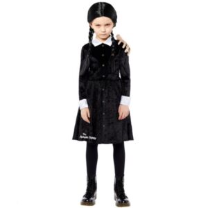Costume Addams Family Wednesday Child Medium Ea