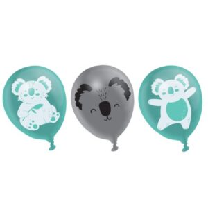 Balloon Latex 28cm Koala Pk 6 LIMITED STOCK