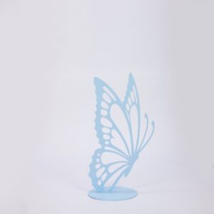 Butterfly Wooden Pastel Blue 1m HIRE Ea
