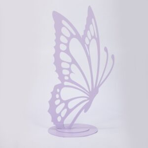 Butterfly Wooden Pastel Purple 1.4m HIRE Ea