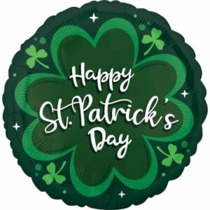 Balloon Foil 45cm Happy St Patrick’s Day Green Ea