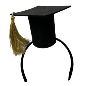 Headband Mortar Board Fabric Graduation Ea