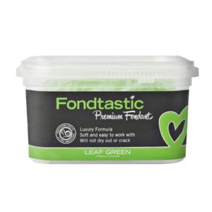 Fondant Vanilla Tub Leaf Green 250g Ea