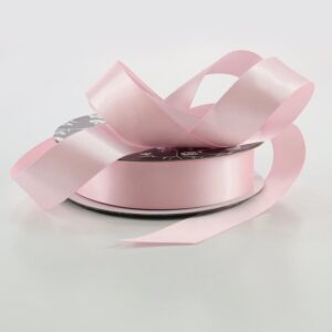 Ribbon Satin 25mm x 30m Light Pink Ea